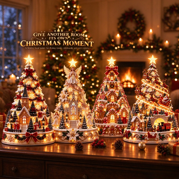 ✨ More Than a Christmas Tree | Lighted Village Projector Decor