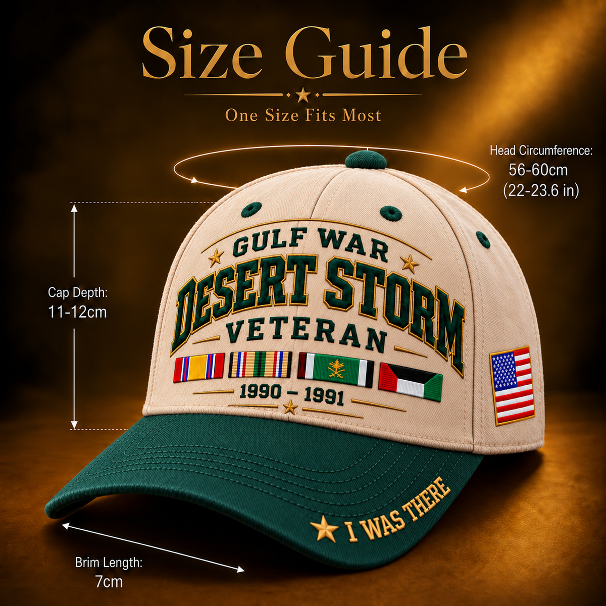 🏆Last Day Promo: 45% OFF! 🏜️Gulf War Veteran Tribute Cap