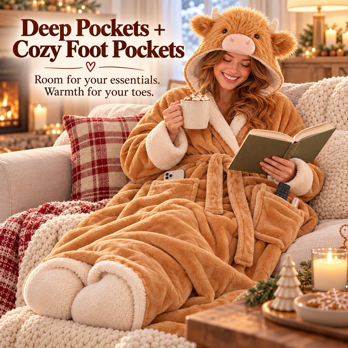🐮❄️ Fluffy Winter™ | Ultra-Cozy Plush Winter Comfort