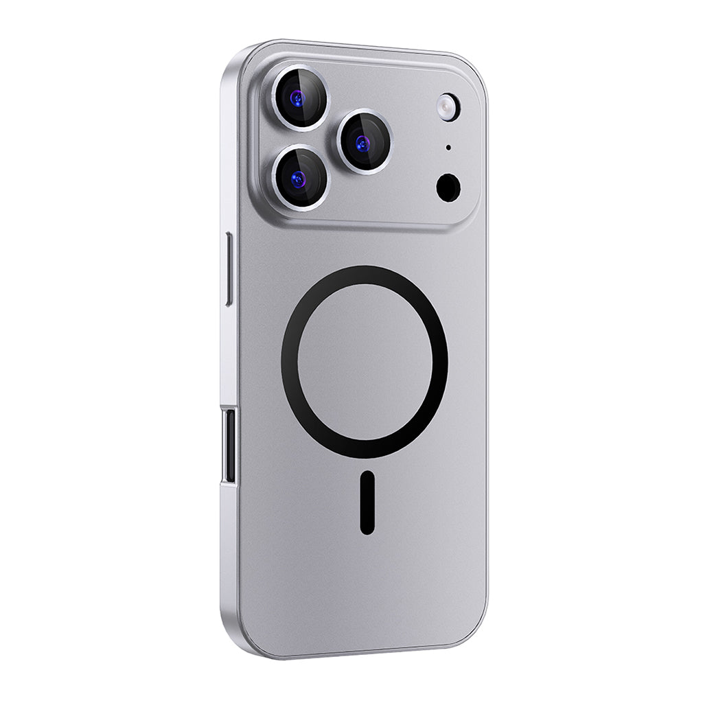 📱 Metallic Magnetic Phone Case with Lens Cover | Compatible with iPhone 18 Pro Max, Air & 12–16 Series