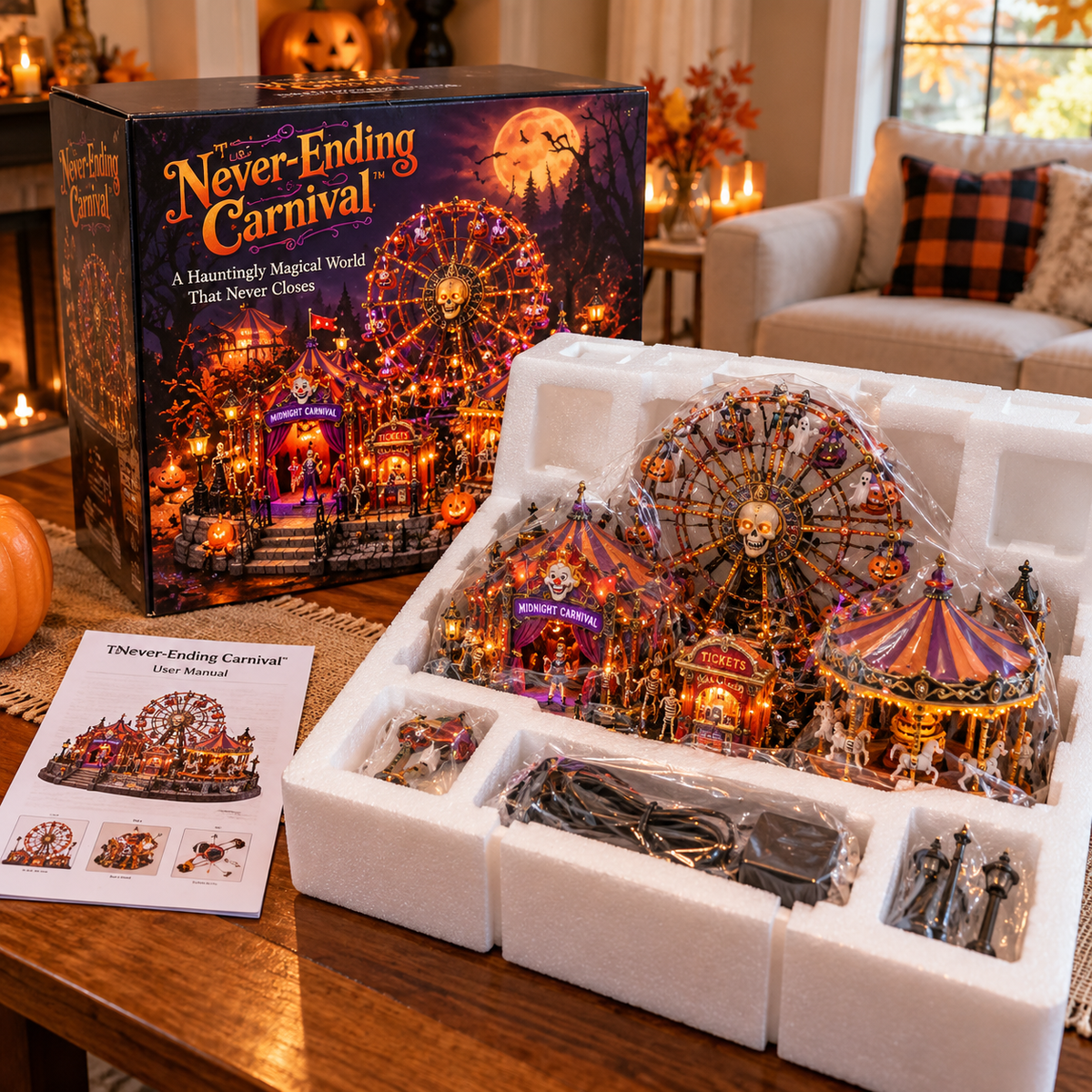 🎃👻 Haunted Halloween Wonderland™ | Animated Halloween Village