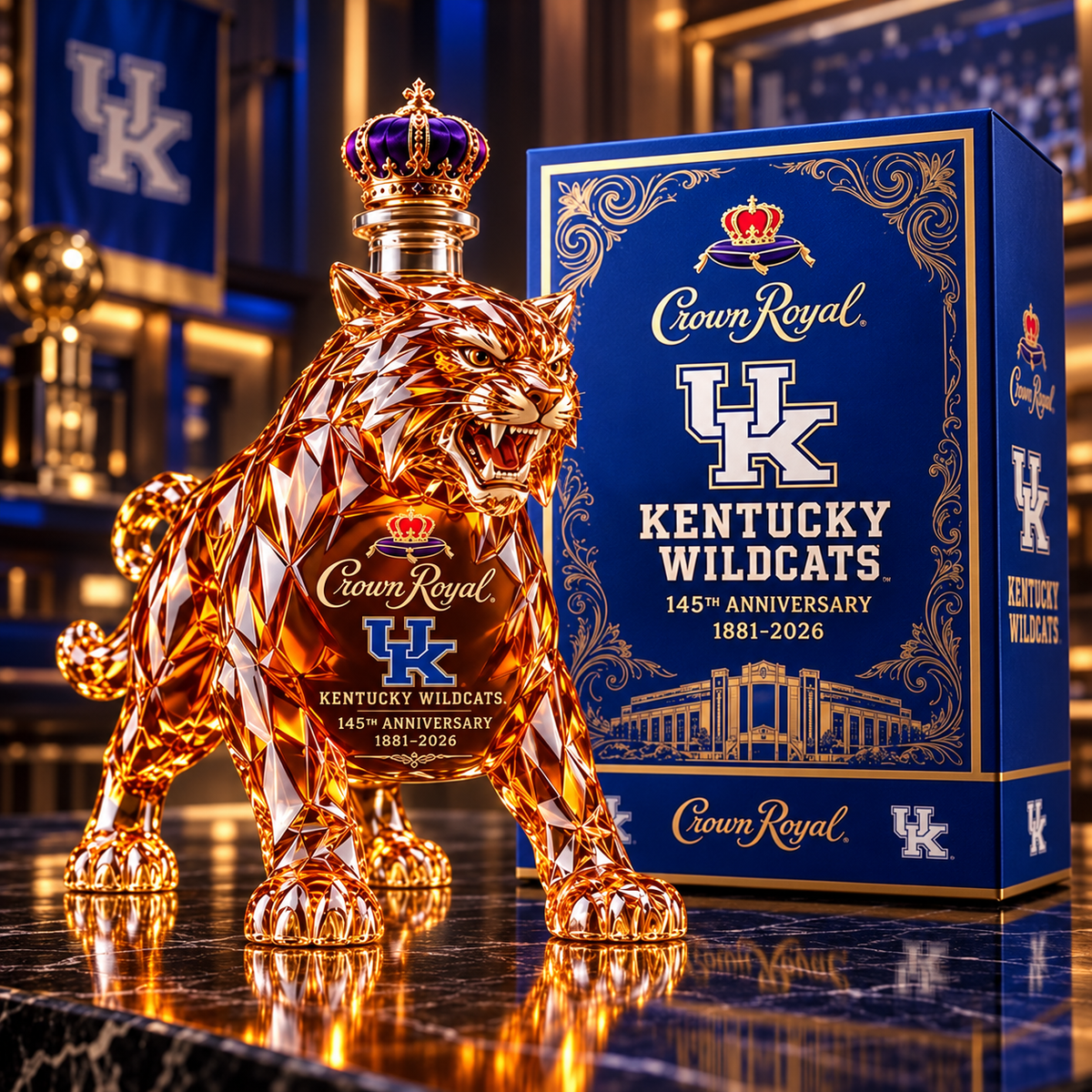 🔥 145 Years of ’CATS Pride | Collector’s Whiskey Bottle