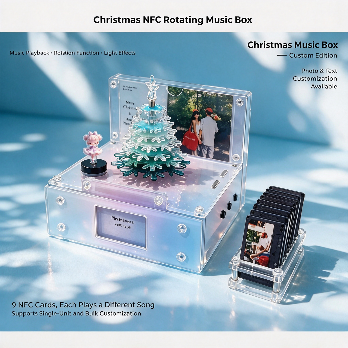 🎵✨ Melody Portal™ | NFC Music Box – 3 Enchanted Designs