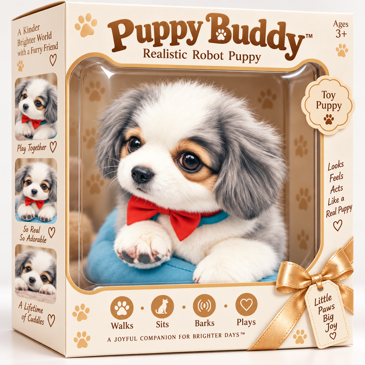 🎄49% OFF🐕🐾 Golden Buddy™ – Realistic Robot Puppy🐶