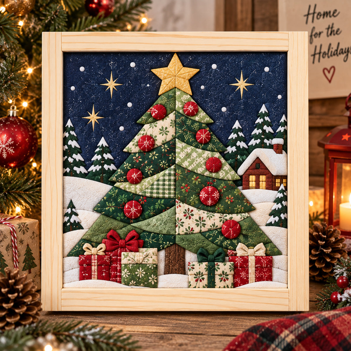 🧵🌸 Fabric Mosaic Escape™ | No-Sew Kinusaiga 3D Art Kit for Adults