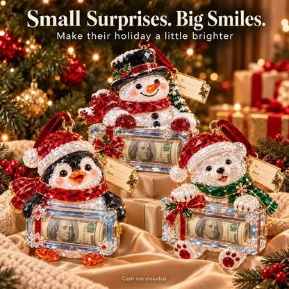 🎄✨ Christmas Money Magic™ | 20 Crystal-Style Cash Holders