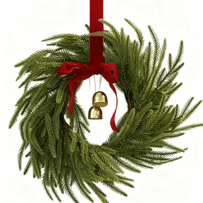 🎀Mini Christmas wreaths for cabinets — the ultimate festive magic