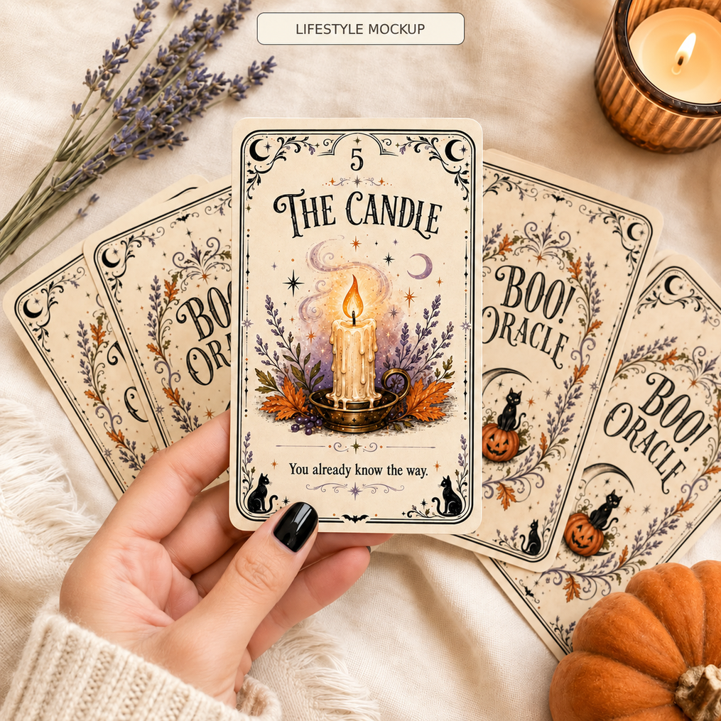 🎃🎃 BOO! Halloween Oracle Cards | 31 Nights of Sweet & Spooky Messages