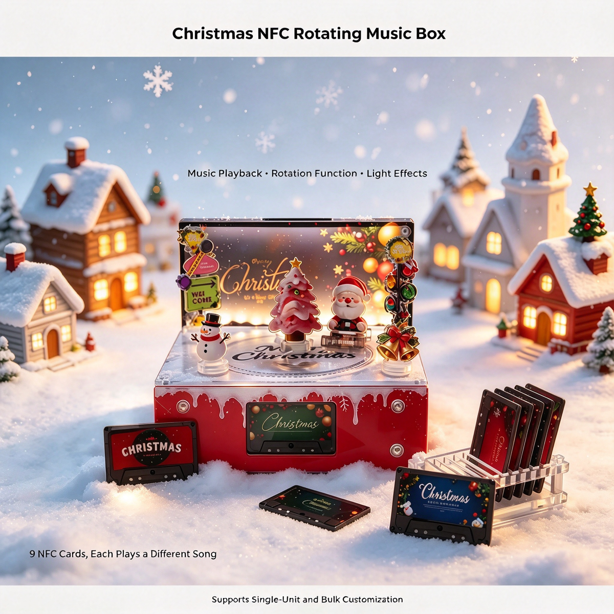 🎵✨ Melody Portal™ | NFC Music Box – 3 Enchanted Designs
