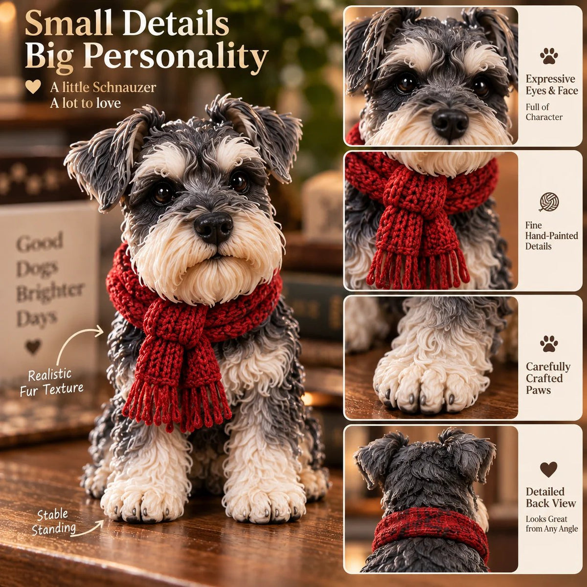 🐾 24 Days of Schnauzer Charm | A New Little Beard Every Day 🎄