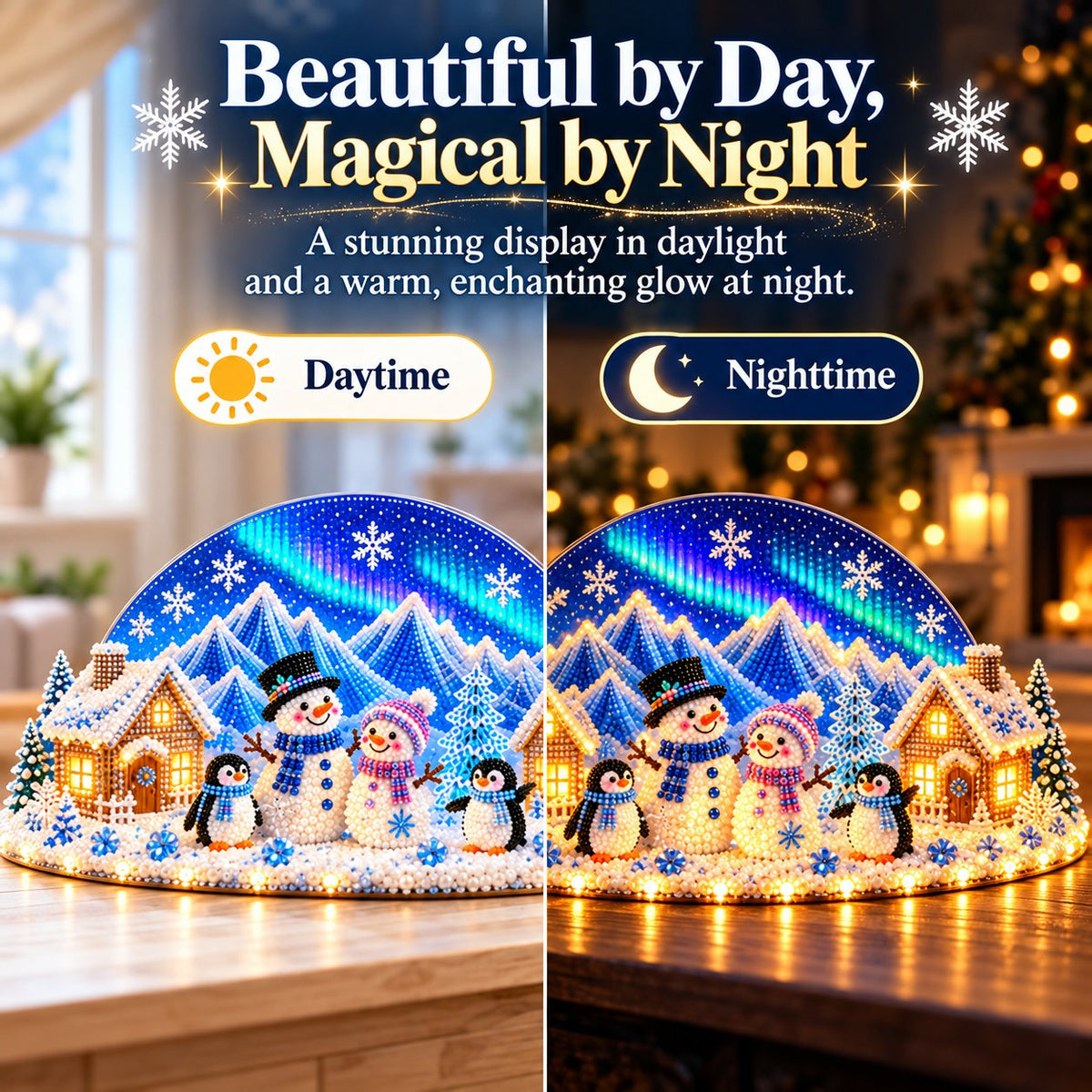 ❄️ Create Your Own Winter Wonderland | DIY Diamond Art Kit ✨