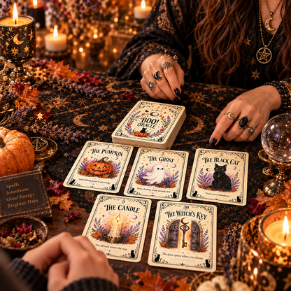 🎃🎃 BOO! Halloween Oracle Cards | 31 Nights of Sweet & Spooky Messages