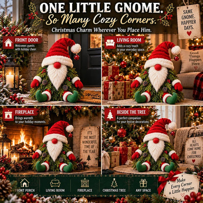 🎅🎄 Gnome Gone Christmas Tree | Whimsical Porch Holiday Decor