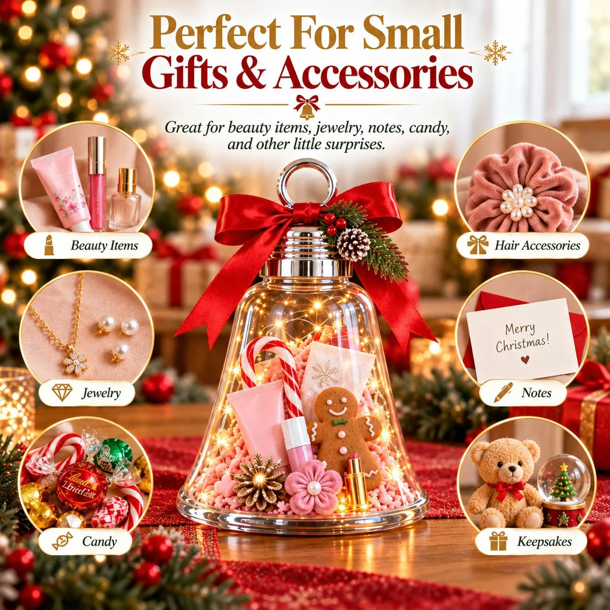 🎄🔔 Jingle Bell Gift Box™ | DIY Christmas Craft Kit