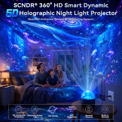 🌌 Celestial Rift™ | 360° Immersive Starfield Projector