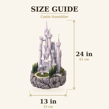 👑🏰 Princess Castle Glow™ | Fairytale Mist Humidifier