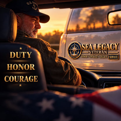 🎖️ Veteran Legacy | 3D Metal Auto Emblem Collection