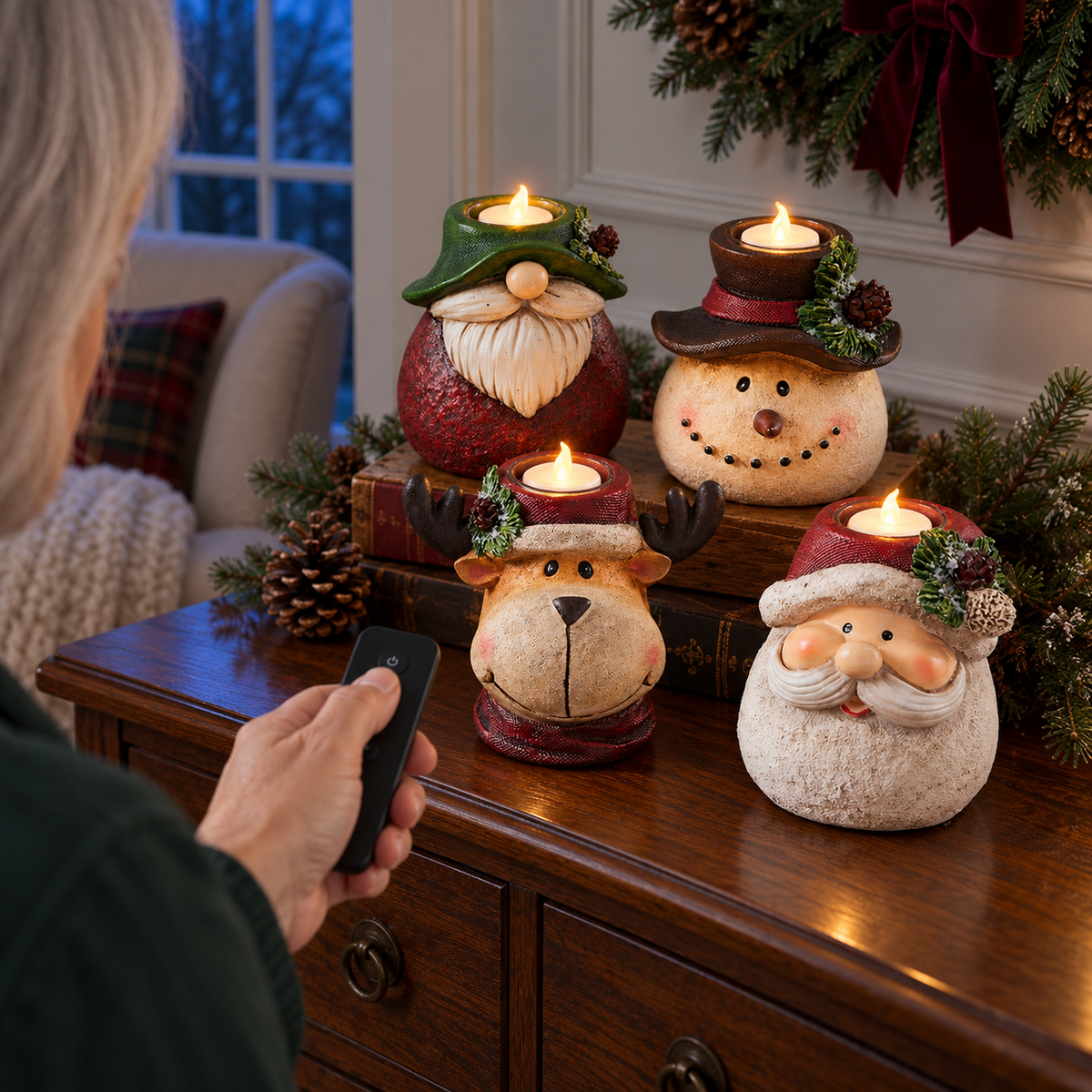 🕯️🎄 Christmas Eve Companions™ | Cozy Holiday Candle Lights