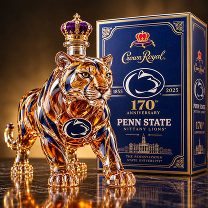 🏆 170 Years of Pride™ | Crowned Nittany Lion Collector Display