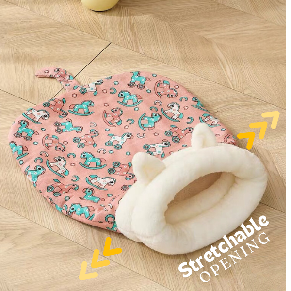 🎅🔥 Christmas Hot Sale 50% OFF | CozyCloud™ Plush Pet Nest for Cats & Dogs