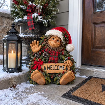 ✨ Bigfoot’s Christmas Welcome | Festive Holiday Decor 🎄