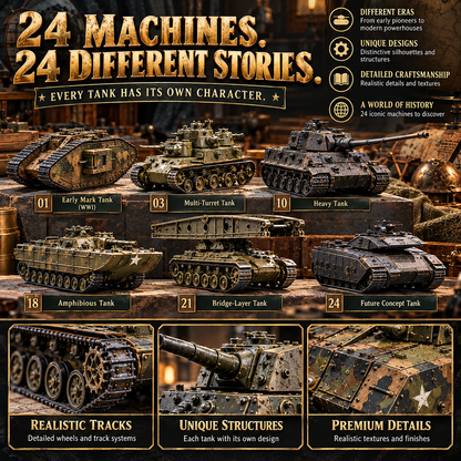 🔥24 Days of Armored Legends | 24 Iconic Tanks to Discover