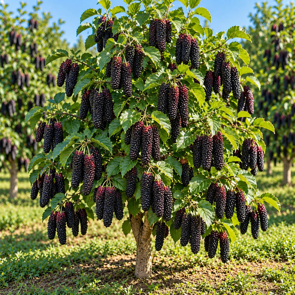 🌳 Rare Giant Red & Black Mulberry Tree 🌿
