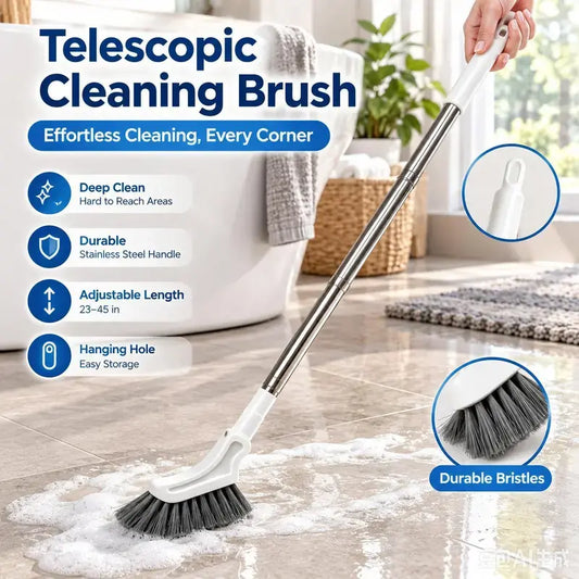 🧼✨ Telescopic Crevice Cleaning Brush – Reach Deep, Clean Every Gap