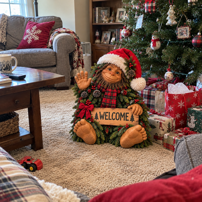 ✨ Bigfoot’s Christmas Welcome | Festive Holiday Decor 🎄