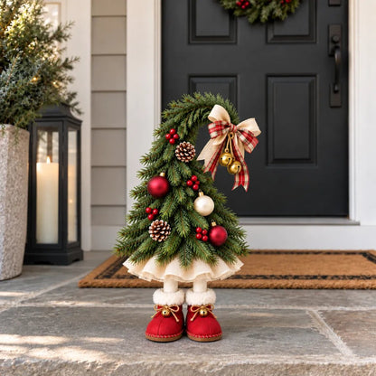 🎄🧝 Treetop Mischief™ | Playful Christmas Elf Decor