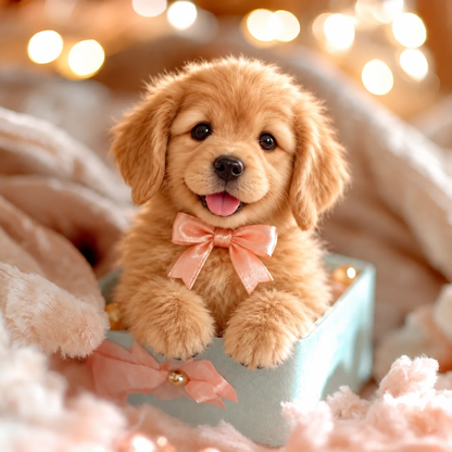 💛🐶 Golden Buddy™ Robotic Puppy – Realistic Golden Retriever Companion