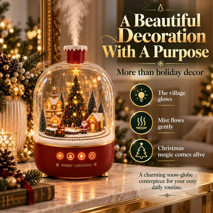 🎄✨ Snow Globe Christmas Humidifier