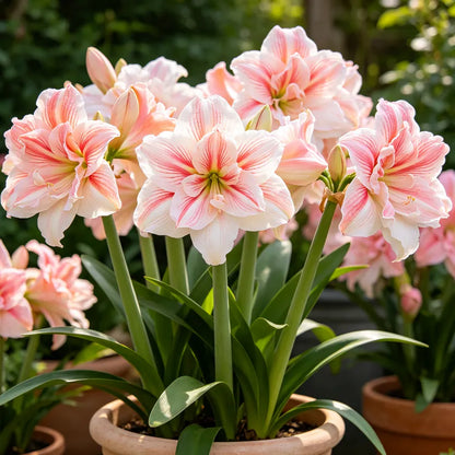 🌺  Giant Double Amaryllis – Bold Indoor Flower Bulbs
