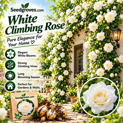 🌹🌿 Colorful Climbing Rose– Elegant Blooms for Fences, Arches & Entrances