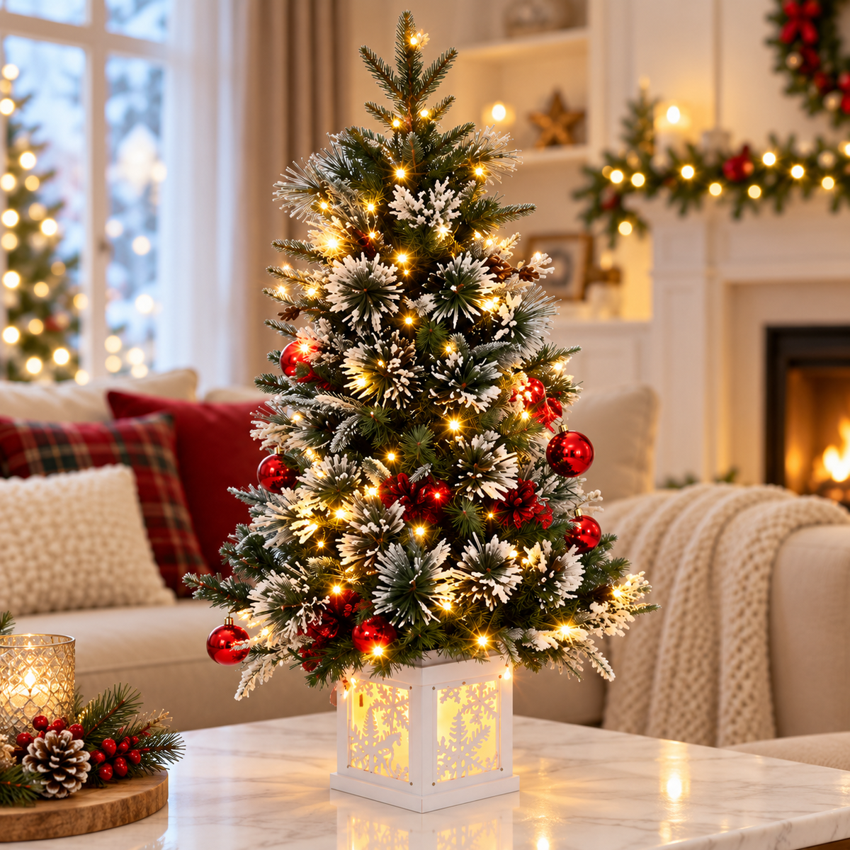 🎄✨ Evergreen Christmas Magic | Lush Realistic Holiday Tree