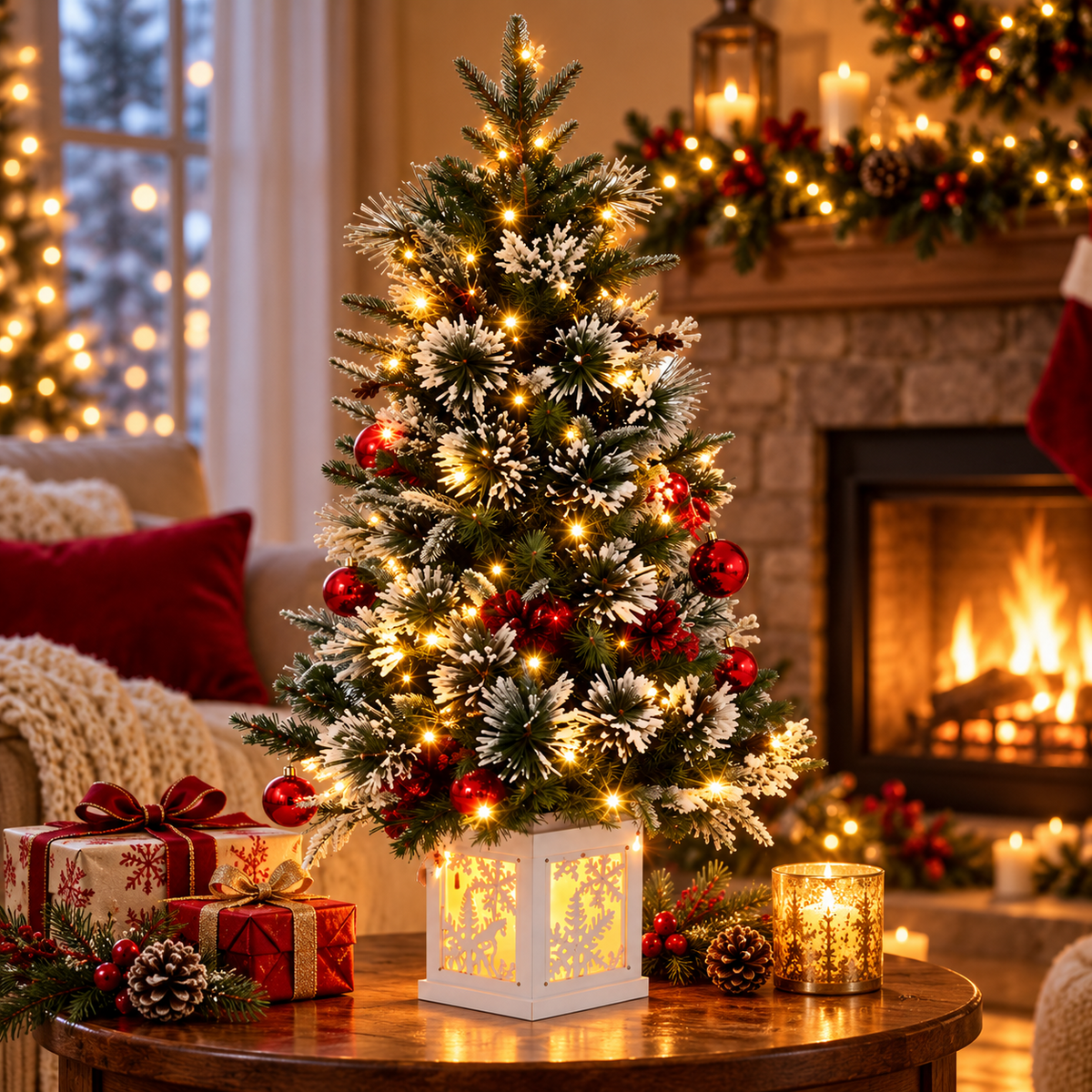 🎄✨ Evergreen Christmas Magic | Lush Realistic Holiday Tree