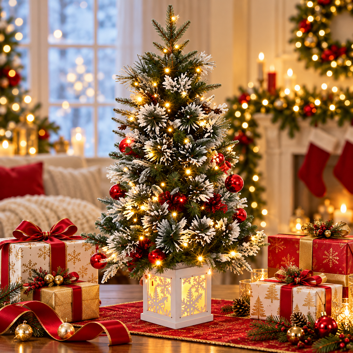 🎄✨ Evergreen Christmas Magic | Lush Realistic Holiday Tree