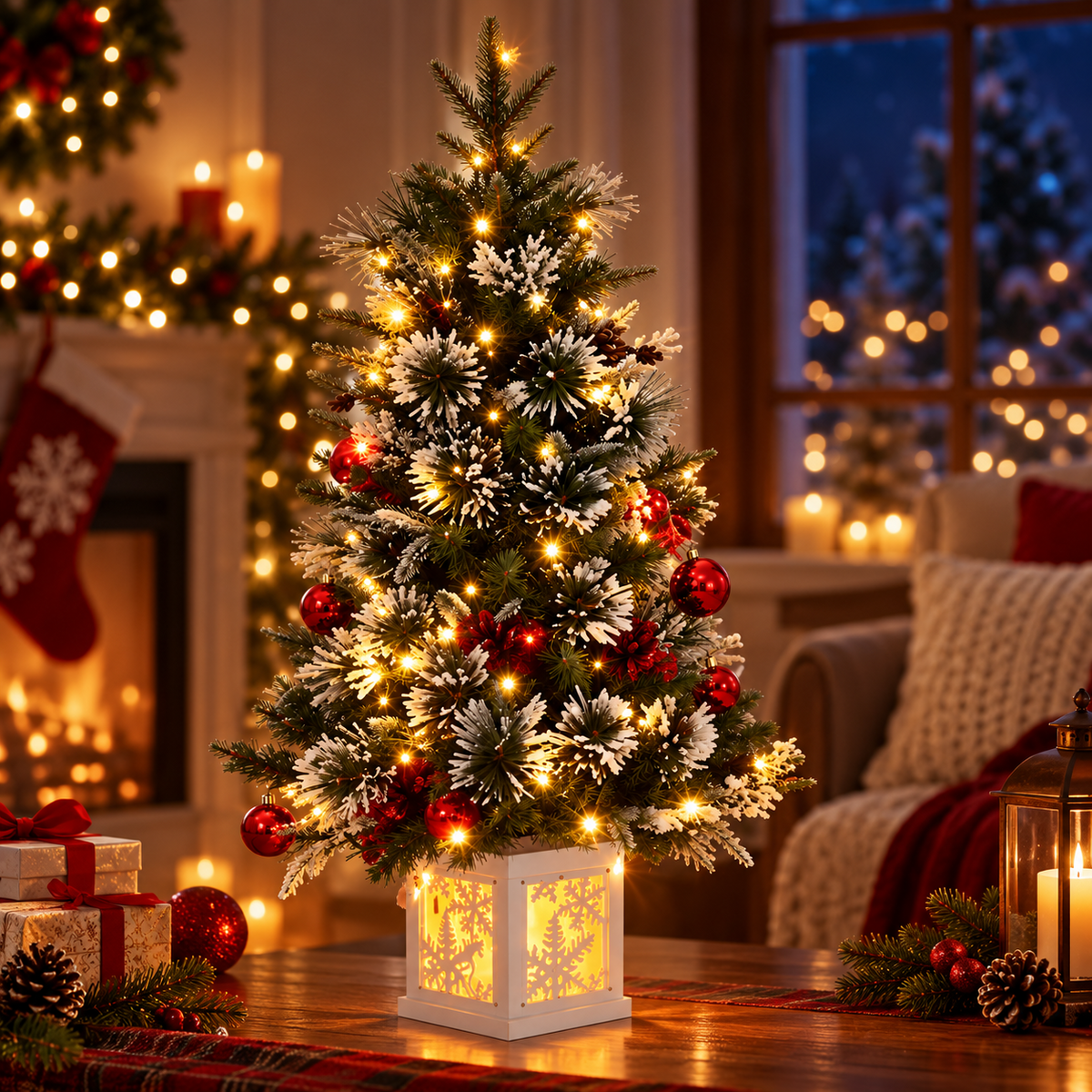 🎄✨ Evergreen Christmas Magic | Lush Realistic Holiday Tree