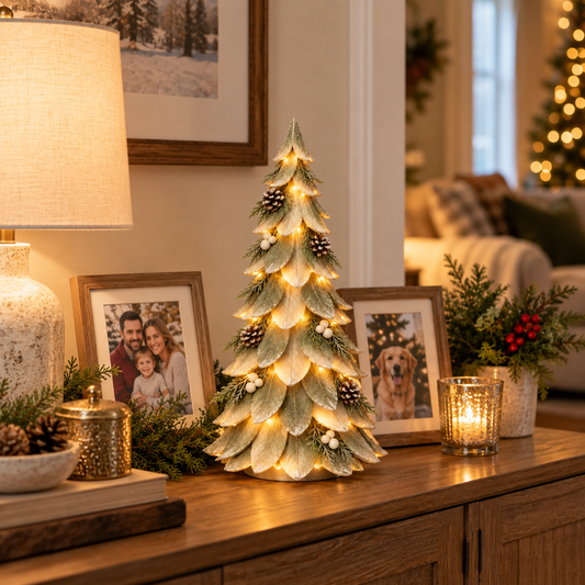 🎄 Winterleaf Glow™ | Lighted Christmas Tree Decor