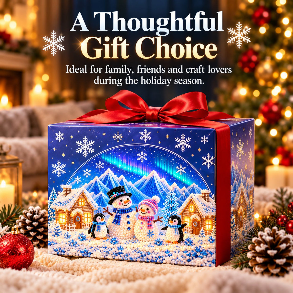❄️ Create Your Own Winter Wonderland | DIY Diamond Art Kit ✨