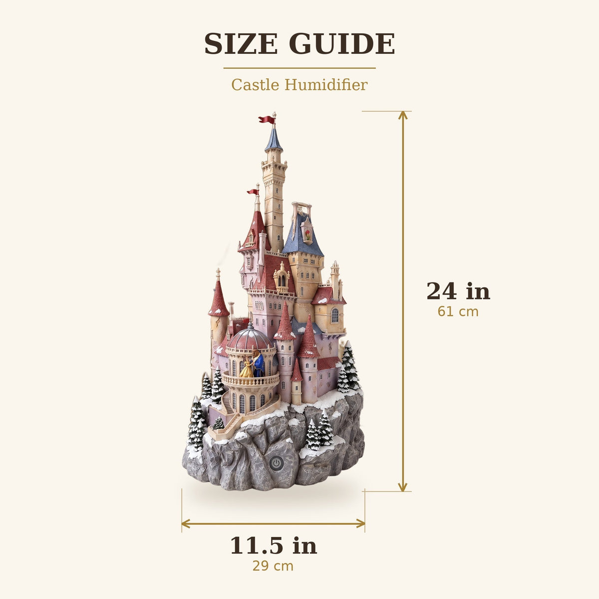 👑🏰 Princess Castle Glow™ | Fairytale Mist Humidifier