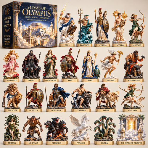 ⚡🏛️ Legends of Olympus | 24 Days of Gods, Heroes & Beasts