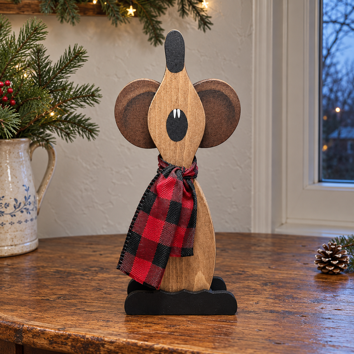 🎄 Christmas Eve Mouse Choir™ – Cozy Caroling Mice Christmas Figurine Set