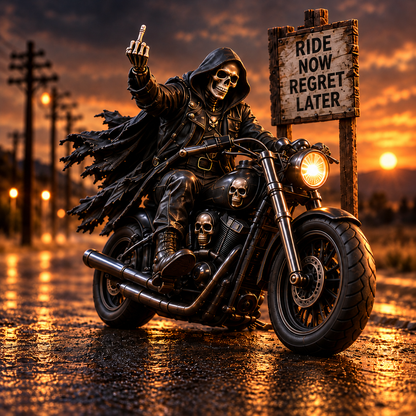 💀 No Manners. No Pulse. | 6 Skeleton Figures for the Man Cave