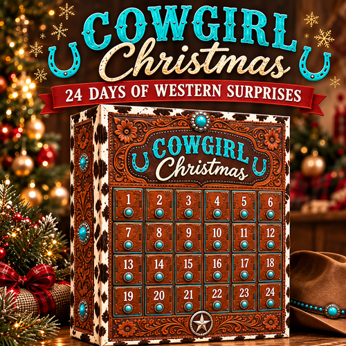 🤠🐎24 Days of Western Christmas Joy – Cowgirl Advent Calendar