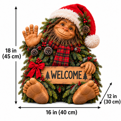 ✨ Bigfoot’s Christmas Welcome | Festive Holiday Decor 🎄