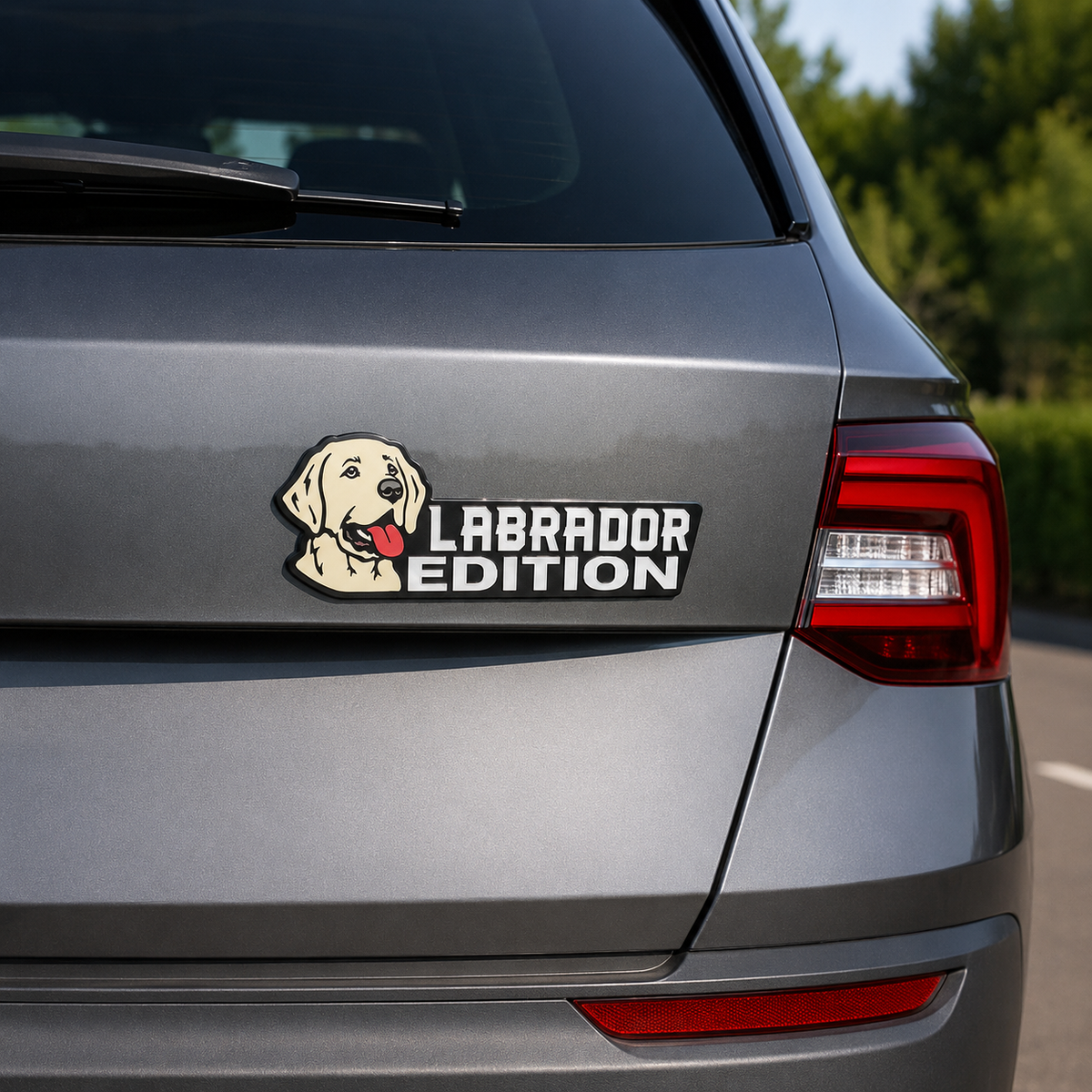 🐾 Your Dog. Your Badge. | Laser-Cut Breed Car Emblem