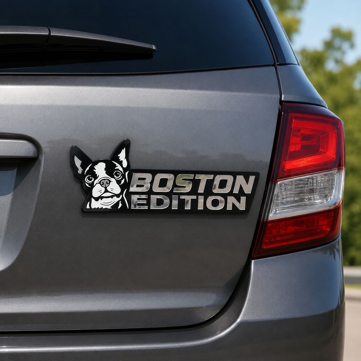 🐾 Your Dog. Your Badge. | Laser-Cut Breed Car Emblem
