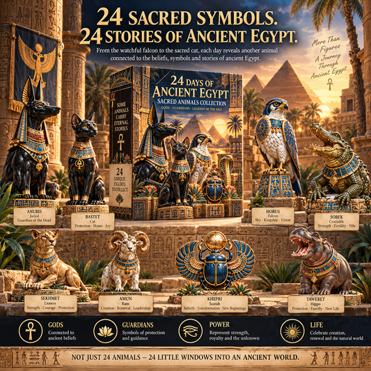 🐈‍⬛🏺 Secrets of Ancient Egypt™ – 24 Sacred Symbols to Discover