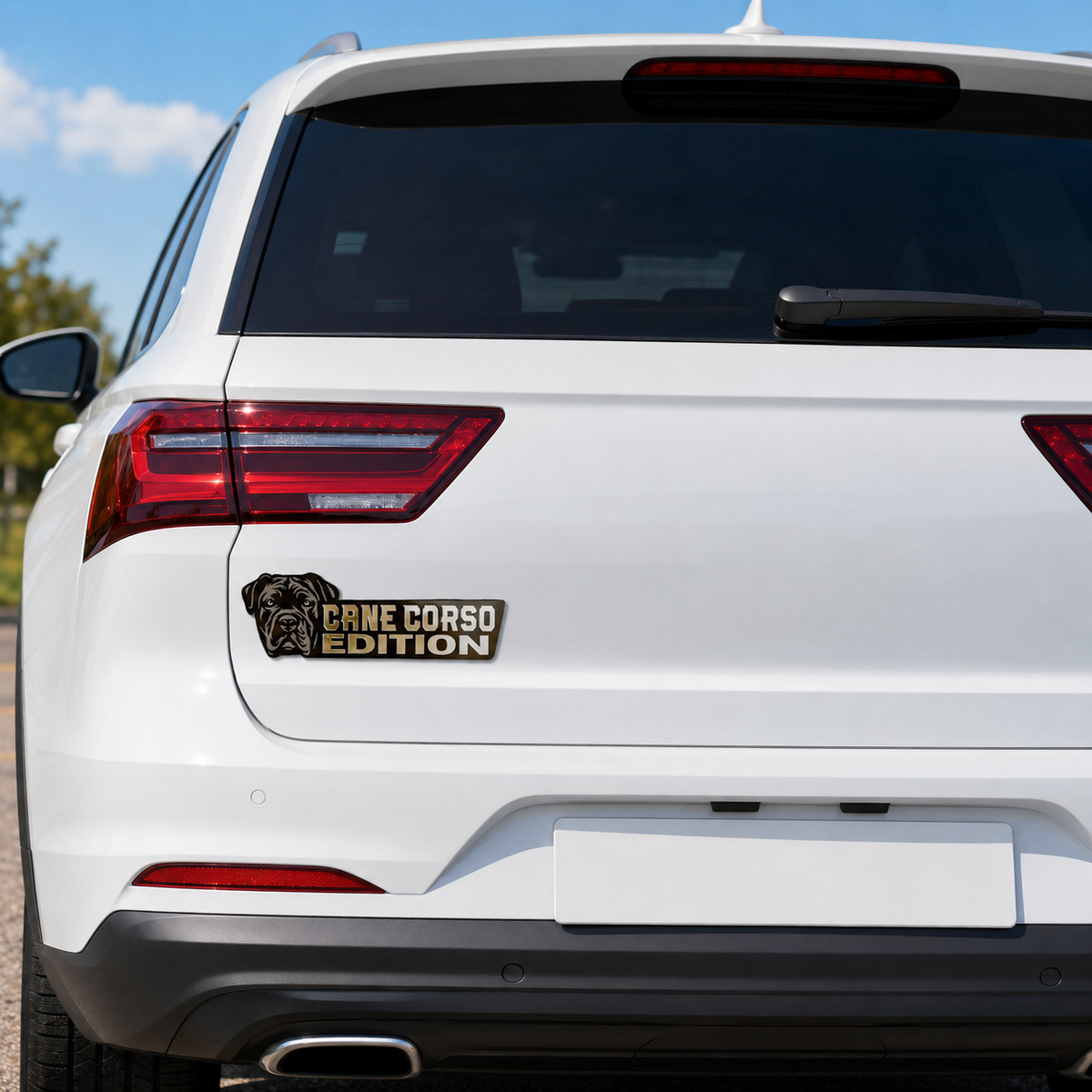 🐾 Your Dog. Your Badge. | Laser-Cut Breed Car Emblem